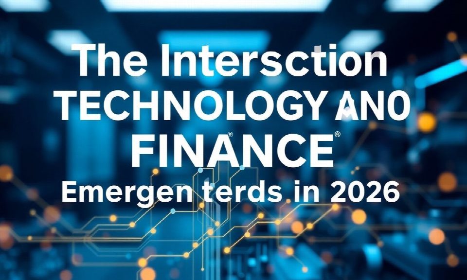 The Intersection of Technology and Finance: Emerging Trends in 2026