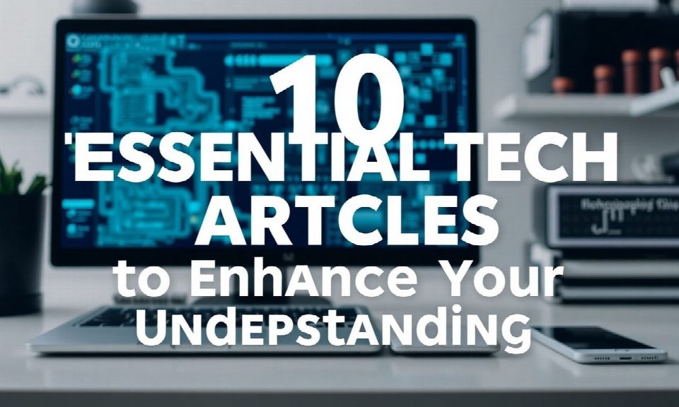 10 Essential Tech Articles to Enhance Your Understanding
