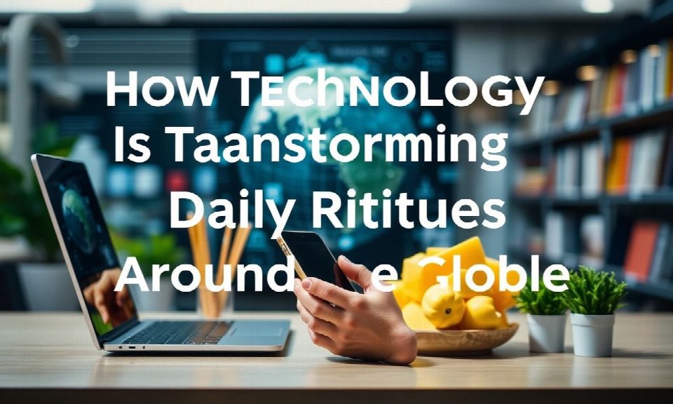 How Technology is Transforming Daily Rituals Around the Globe