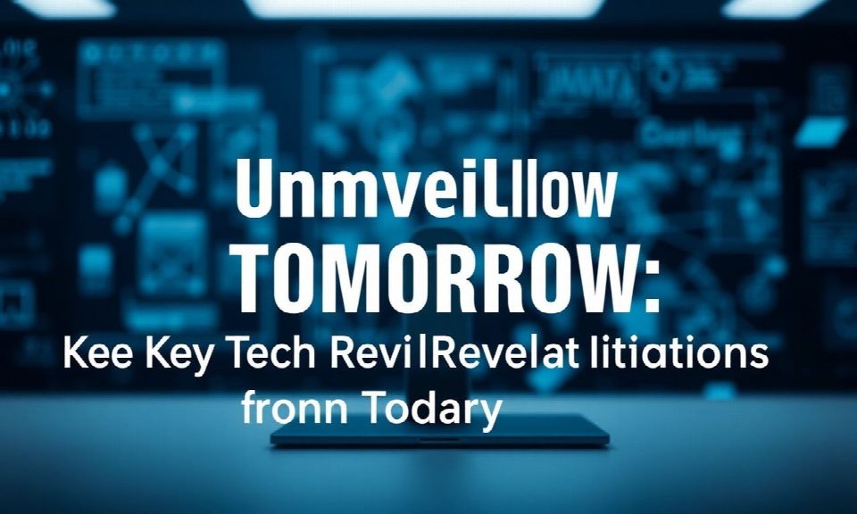 Unveiling Tomorrow: Key Tech Revelations from Today