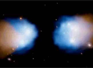 Dark Matter Goes Rogue: Astronomers Witness Epic Galaxy Cluster Collision news-14082024-200134