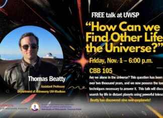 Exploring Extraterrestrial Life: UWSP ‘Badger Talk’ Event – UW-Stevens Point news-29102024-202342