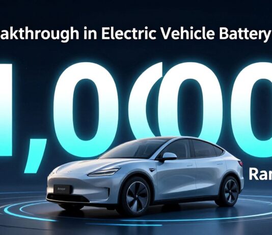 Breakthrough in Electric Vehicle Battery Life: 1,000-Mile Range Achieved
