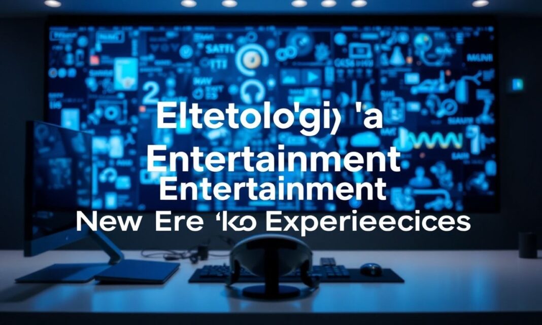 The Intersection of Technology and Entertainment: A New Era of Experiences