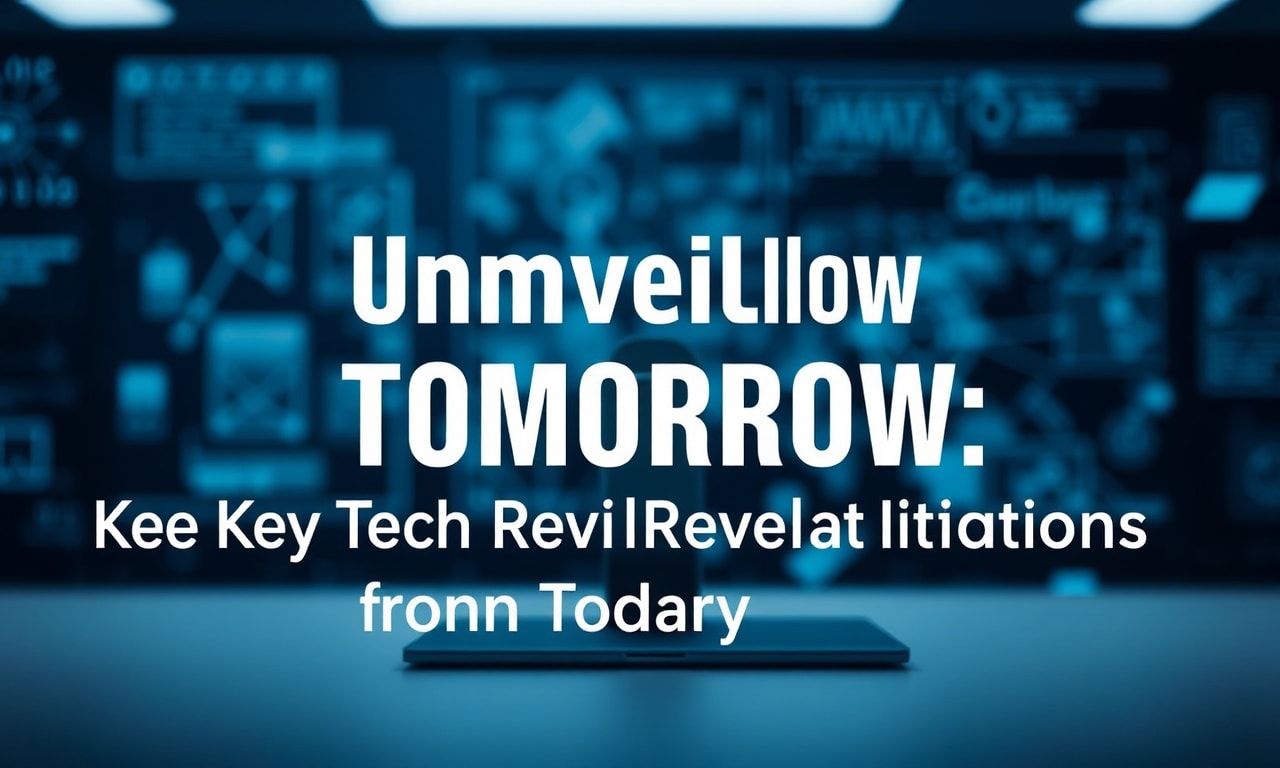 featured-unveiling-tomorrow-key-tech-revelations-from-today Unveiling Tomorrow: Key Tech Revelations from Today